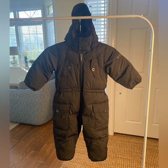 BURBERRY Toddler Snow Suit 18M In Black/NovaCheck - Picture 6 of 13